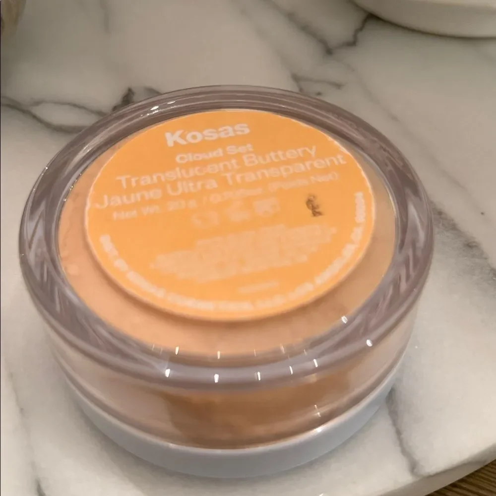 Kosas Cloud Set Loose Powder - Translucent Setting Powder (Ultra Sheer Yellow)